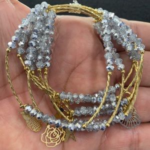 crystal gold plated Mexican semanarios